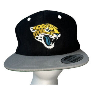 Yupoong Jacksonville Jaguars NFL CAP/HAT Black/Grey Snapback Classic LOGO